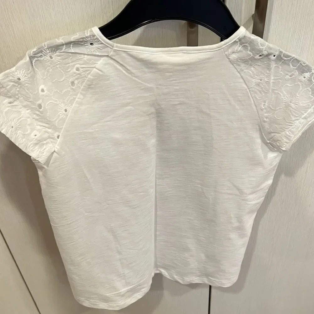 Zara white summer top